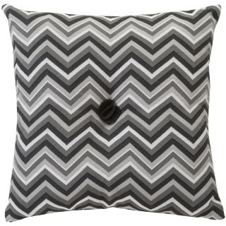 Marquis By Waterford Dakota 16 Square Decorative Pillow, Gray