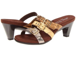 Helle Comfort Emele Womens 1 2 inch heel Shoes (Metallic)