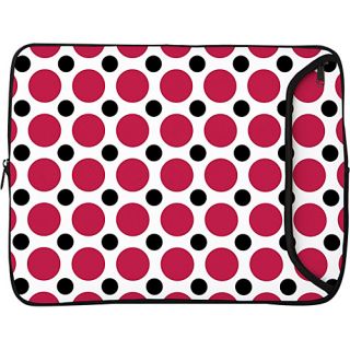 14 Designer Laptop Sleeve   Polka