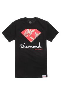 Mens Diamond Supply Co Tee   Diamond Supply Co Chill Floral T Shirt