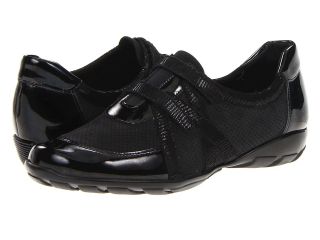 Vaneli Akron Sneaker Womens Hook and Loop Shoes (Black)