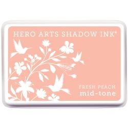 Hero Arts Midtone Inkpads  Fresh Peach (Fresh Peach. Acid free; archival safe; and fade resistant. Conforms to ASTM D 4236. Made in USA. )