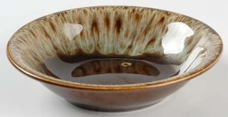 Canonsburg Can38 Fruit/Dessert (Sauce) Bowl, Fine China Dinnerware   Brown Drip,