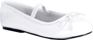 Girls Funtasma Star 16C   White Patent Casual Shoes