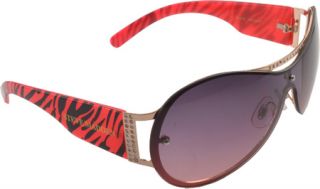 Womens Steve Madden S5275   Rose Gold/Animal Sunglasses