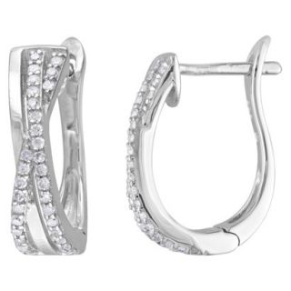 1/4 CT. T.W. Diamond Silver Earrings   Silver