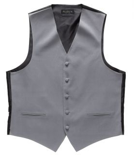Silver Twill Vest JoS. A. Bank Mens Suit