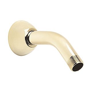 Speakman S2520PB Shower Head 51/2 Brass Shower Arm amp; Brass Flange Polished Brass