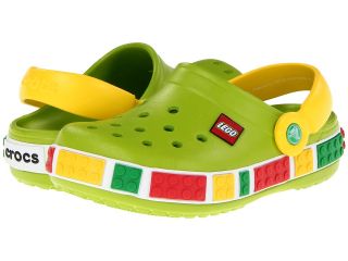 Crocs Kids Crocband LEGO Kids Shoes (Green)