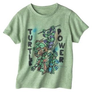 Teenage Mutant Ninja Turtles Infant Toddler Boys Short Sleeve Tee   Sage 5T
