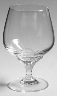 Schott Zwiesel La Fleur Brandy Glass   Clear, Gray Cut Petal Connection Stem