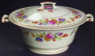 Syracuse Sharon Round Covered Vegetable, Fine China Dinnerware   Winchester Shap