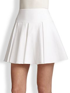Nanette Lepore Full Bliss Skirt   White
