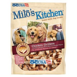 Milos Kitchen Home Style Dog Treats   Chicken Grillers (15 oz)
