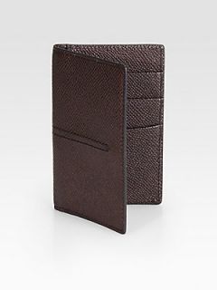 Tods Vertical Credit Card Case   Brown