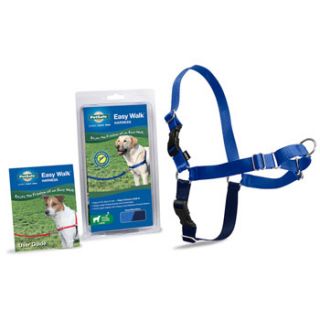 Easy Walk Blue Dog Harness, Large