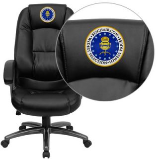 FlashFurniture Personalized High Back Leather Executive Office Chair GO 7145 