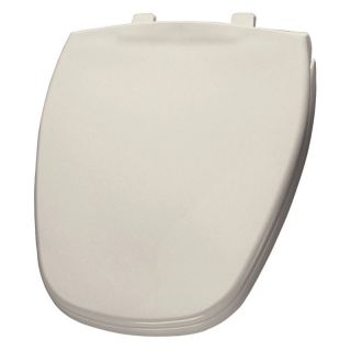 Bemis B1240205346 Elongated Closed Front Whisper Close Toilet Seat in Biscuit