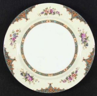 Meito Niles (F & B Japan) Dinner Plate, Fine China Dinnerware   Floral Sprays, B