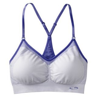 C9 by Champion Womens Seamless Bra With Removable Pads   Amparo Blue XL