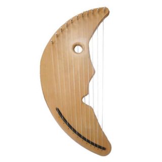 Zither Heaven Man In The Moon Harp Multicolor   HRP11M C