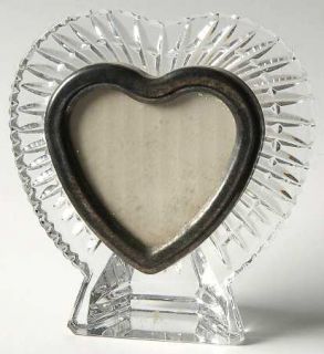 Waterford Giftware Heart Shaped Frame Holds 3 X 3   Various Giftware Pieces