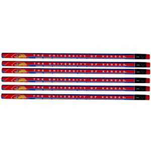 Kansas Jayhawks Wincraft 6pk Pencils
