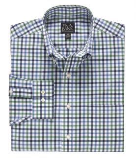 Traveler Long Sleeve Buttondown Pattern Sportshirt Big/Tall JoS. A. Bank