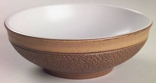 Denby Langley Cotswold Coupe Cereal Bowl, Fine China Dinnerware   Tan/Brown Plan