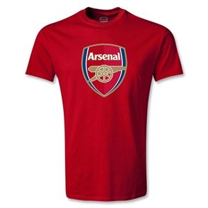 Euro 2012   Arsenal Crest T Shirt (Red)