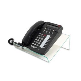 Deflecto Glasstique Planner/Telephone Stand