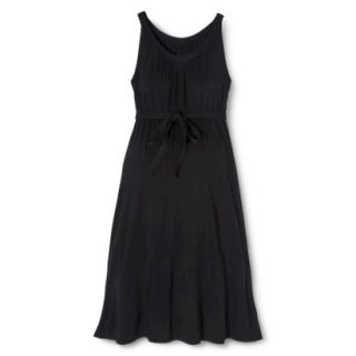Liz Lange for Target Maternity Sleeveless Short Knit Dress   Black XL
