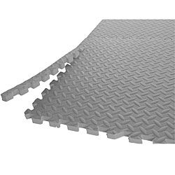 Cap Barbell 0.5 inch Antimicrobial Puzzle Mats (GreyHigh density floor matsProtects your floor and equipment from abuseFinishing strips for the edgesDurable and easy to cleanWipes clean with a damp towelAntimicrobial design prevents the growth of bacteria