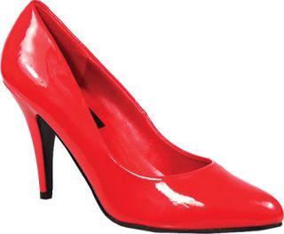 Womens Pleaser Vanity 420   Red Patent High Heels