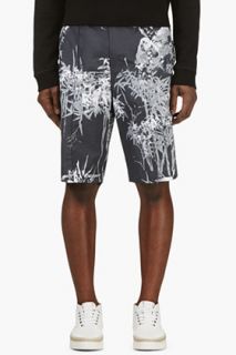 Diesel Grey Printed P_majusam Shorts