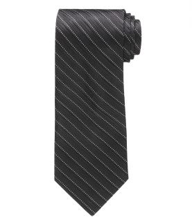 Black/Silver Diagonal Formal Tie JoS. A. Bank