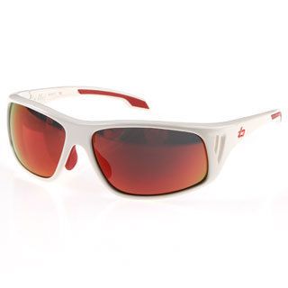 Bolle Rainer Shiny White Polarized Sport Sunglasses