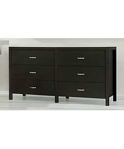 Axium Espresso 6 drawer Dresser