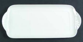 Villeroy & Boch Arco Weiss Large Sandwich Tray, Fine China Dinnerware   All Whit
