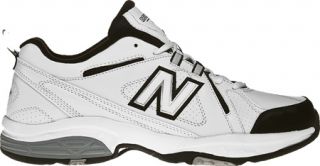 Mens New Balance MX608v3   White/Black Trainers