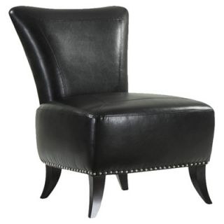 Emerald Home Furnishings Marilyn Slipper Chair U3384 05 Color Black