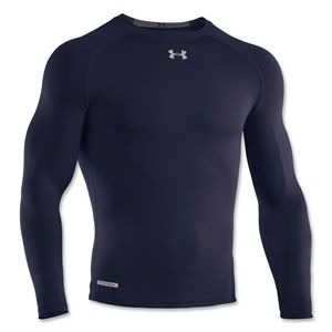 Under Armour Heatgear Sonic Compression LS T Shirt (Navy)