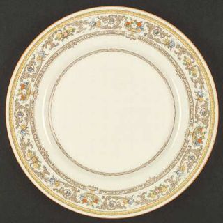 Royal Doulton Gloucester Dinner Plate, Fine China Dinnerware   Raised Fruit&Flow