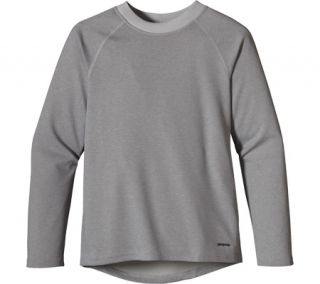 Childrens Patagonia Capilene 3 Crew   Tailored Grey/Feather Grey X Dye Cotton S