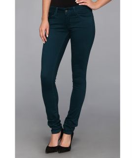Mavi Jeans Serena Lowrise Super Skinny Jean in Sueded Teal Womens Jeans (Blue)
