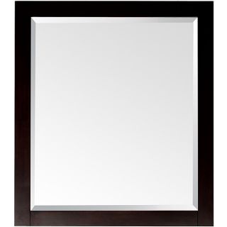 Louis Light Espresso Mirror (Light espressoMaterials Glass, WoodBeveled mirror, Wood cleat at back for easy hangingDimensions 32 inches high x 24 inches wide x 1.1 inch deep )