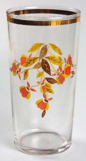 Hall Autumn Leaf 10 Ounce Libbey Glassware Tumbler, Fine China Dinnerware   Oran
