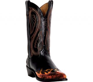 Mens Laredo Classics 12 Flame   Black Boots