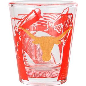 Texas Longhorns 3D Wrap Color Collector Glass
