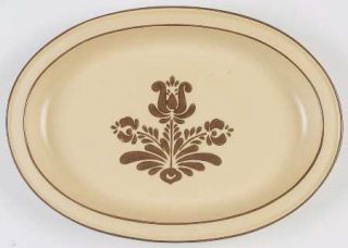 Pfaltzgraff Village (Made In Usa) 13 Oval Serving Platter, Fine China Dinnerwar